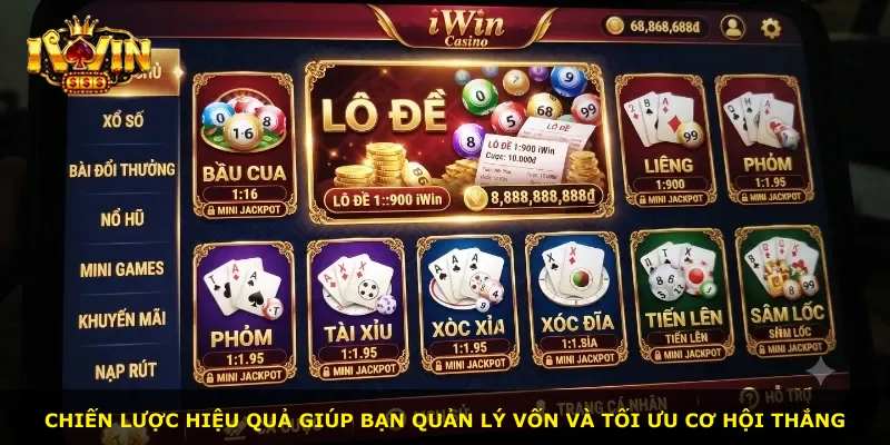 Chiến lược hiệu quả giúp bạn quản lý vốn và tối ưu cơ hội thắng