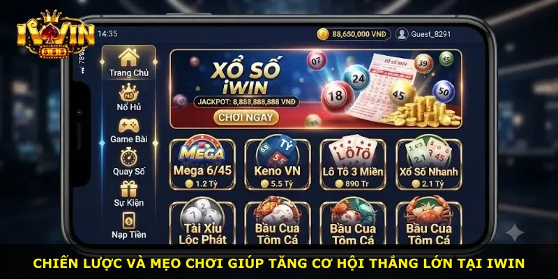 Chiến lược và mẹo chơi giúp tăng cơ hội thắng lớn tại iWin