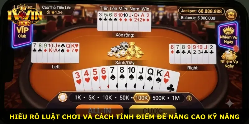 Hiểu rõ luật chơi và cách tính điểm để nâng cao kỹ năng