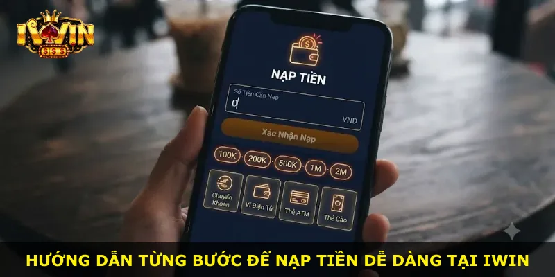 Hướng dẫn từng bước để nạp tiền dễ dàng tại iWin