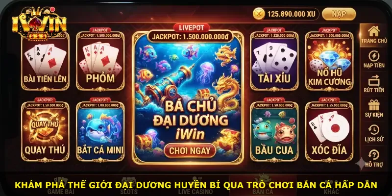 Khám phá thế giới đại dương huyền bí qua trò chơi bắn cá hấp dẫn