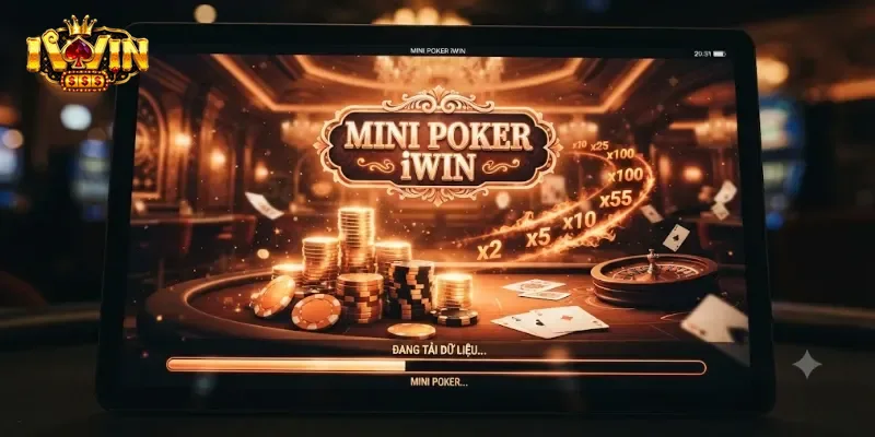 Mini Poker IWin Trải Nghiệm Quay Hũ Cực Cuốn, Thắng Lớn Mỗi Ngày