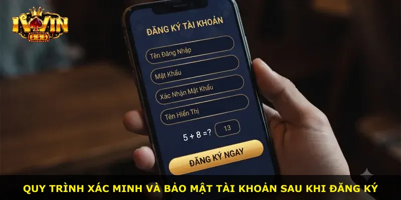 Quy trình xác minh và bảo mật tài khoản sau khi đăng ký